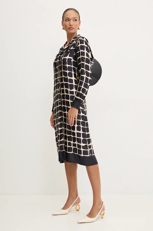 Luisa Spagnoli rochie GENEROSO bleumarin 541503