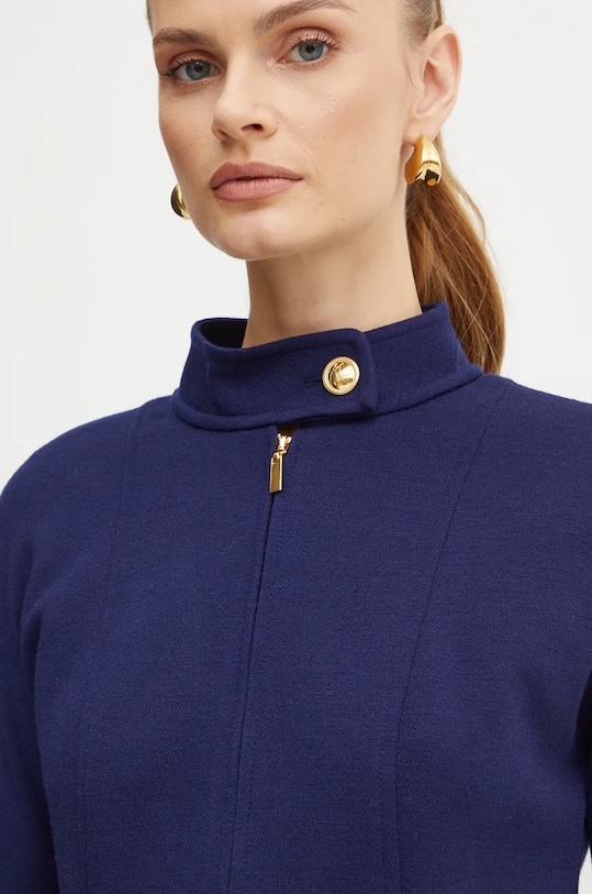 Luisa Spagnoli sukienka wełniana MARILINA granatowy 541495