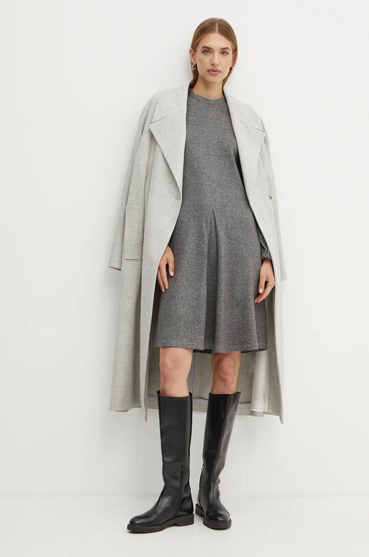 Weekend Max Mara rochie 2425626072600 gri AW24