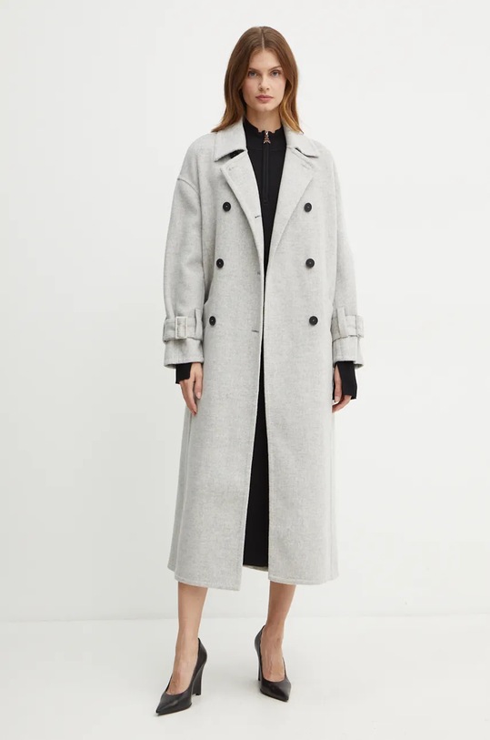 Patrizia Pepe sukienka wełniana 2A2848.K214 czarny AW24