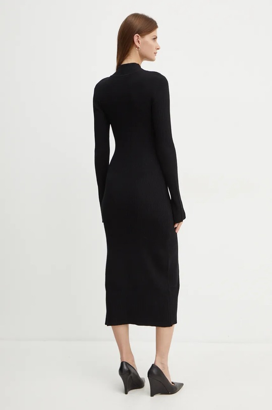 Odzież Patrizia Pepe sukienka wełniana 2A2848.K214 czarny