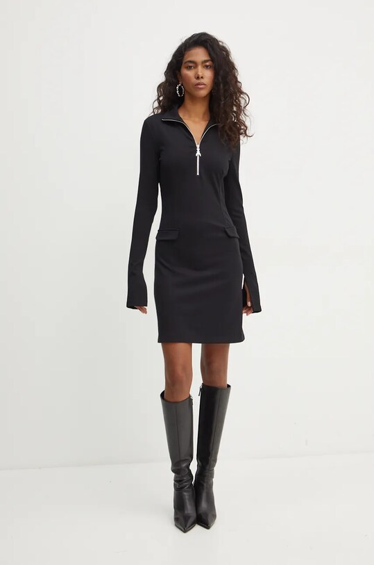 Платье Patrizia Pepe 2A2866.A025 чёрный AW24