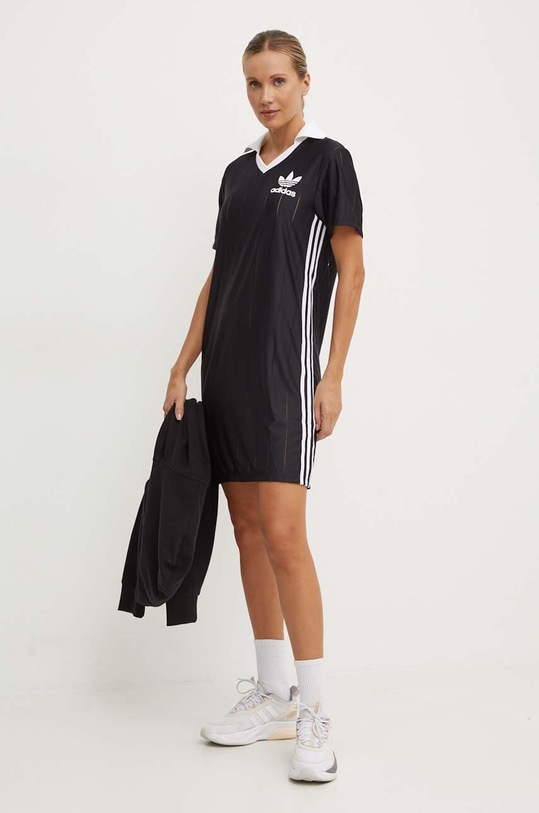Haljina adidas Originals IX5510 crna AW24