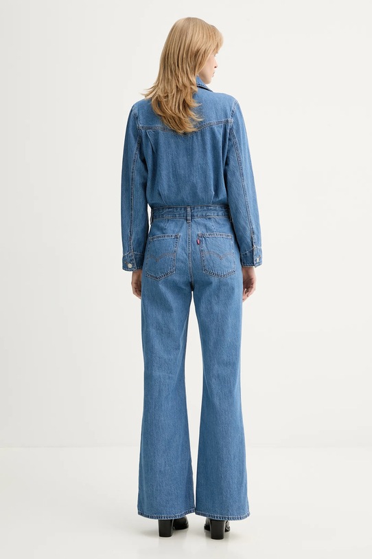 Odzież Levi's kombinezon jeansowy WESTERN JUMPSUIT A8647 niebieski