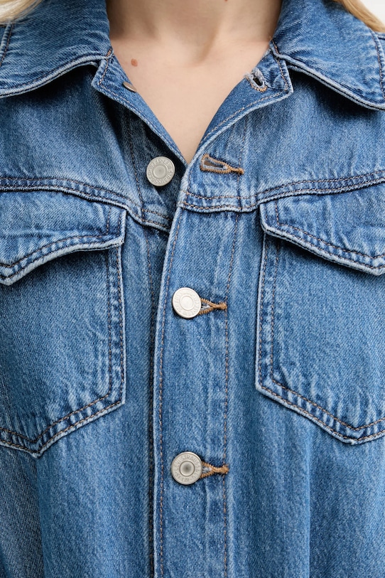 Levi's kombinezon jeansowy WESTERN JUMPSUIT A8647 niebieski