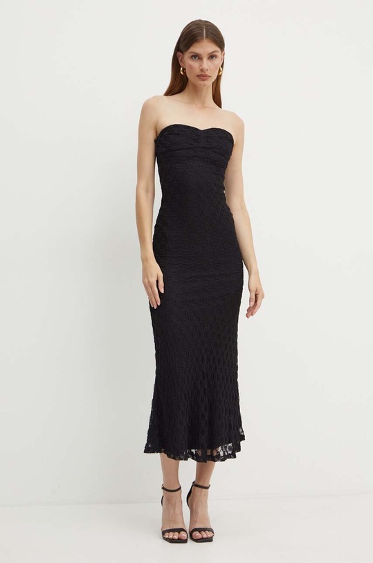 Bardot sukienka ADONI 59308DB czarny AW24