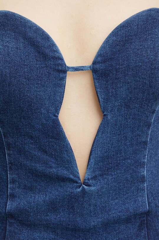 Дънкова рокля Bardot ELENI 91391DB тъмносин