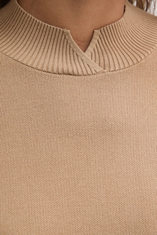 Рокля United Colors of Benetton 17Q3DV025 бежов