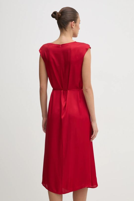 Ρούχα Φόρεμα United Colors of Benetton 4FWVDV0AB κόκκινο