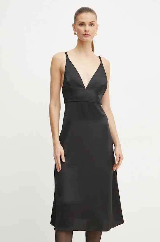 Šaty Armani Exchange mini černá XW000041.AF10523