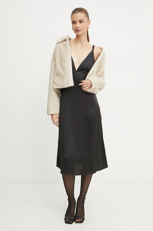 Šaty Armani Exchange XW000041.AF10523 černá AW24