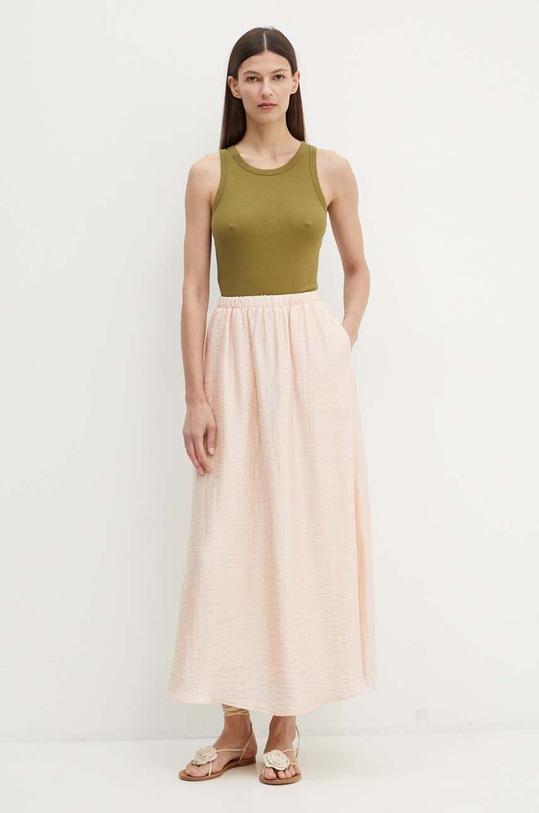 Спідниця American Vintage DET13AH24 бежевий AW24