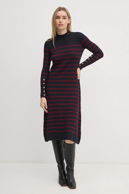 Pepe Jeans rochie HARLEM DRESS bleumarin PL953587