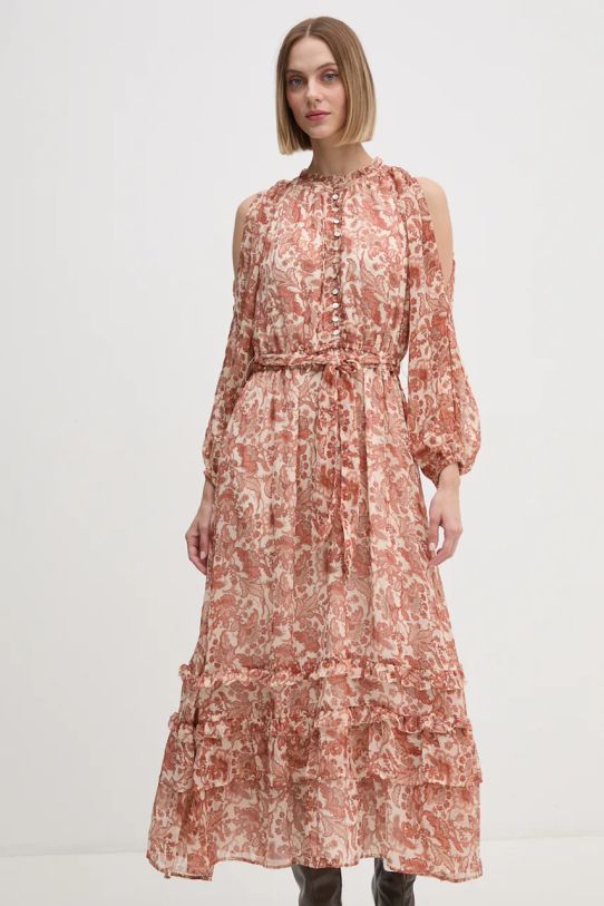 Šaty Pepe Jeans RIKKY midi béžová PL953597