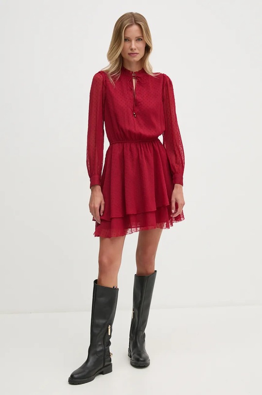 Šaty Pepe Jeans OTTO mini červená PL953612