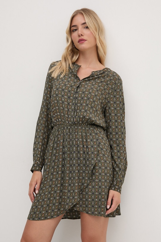 Pepe Jeans rochie PERNICIA mini verde PL953622