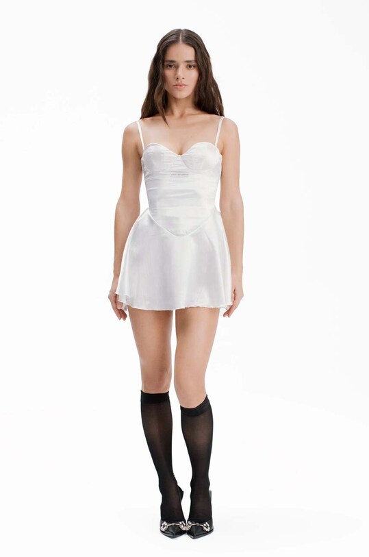 Сукня GOD SAVE QUEENS RENDEZVOUS DRESS GSQ.127.311 бежевий AW24