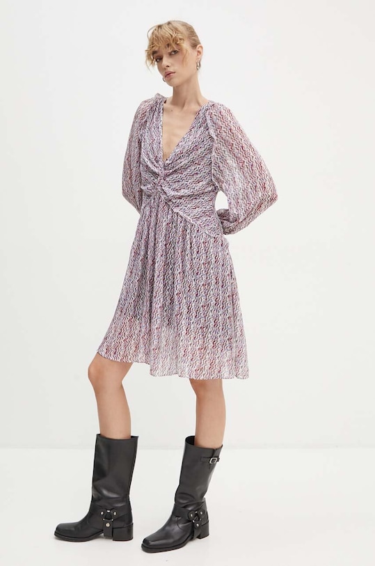 Платье IRO WP33RULINE розовый AW24