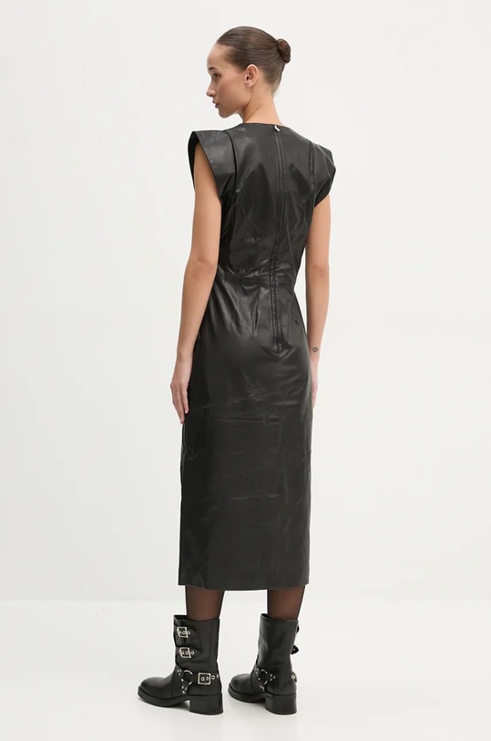 Îmbrăcăminte IRO rochie de piele WM33PENELOPPE negru