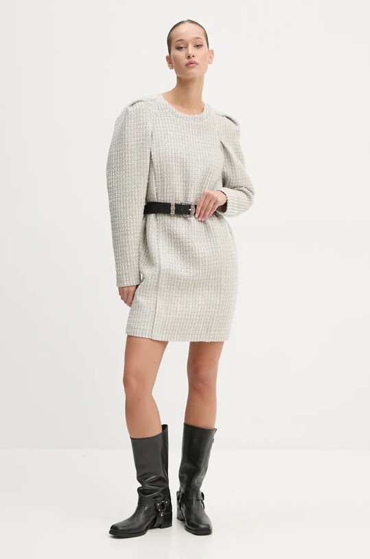 Платье с примесью шерсти IRO WM33JULIETTE белый AW24