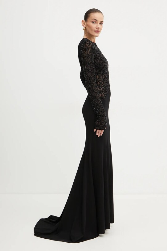 Платье Elisabetta Franchi AB65947E2 чёрный AW24
