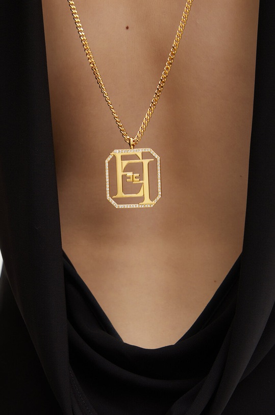 Šaty Elisabetta Franchi AB71647E2 černá