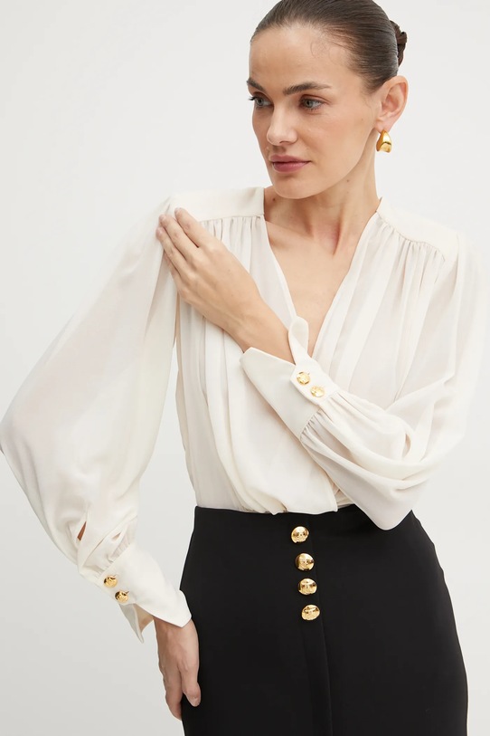 Elisabetta Franchi rochie bej AB74247E2