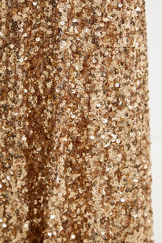 Obleka Elisabetta Franchi AB75947E2 zlata