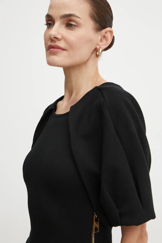 Elisabetta Franchi rochie AM22M47E2 negru
