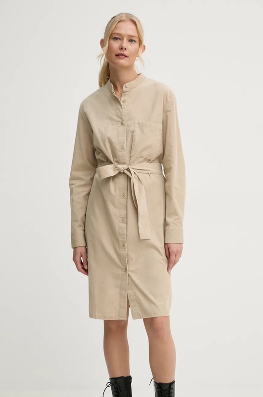 Oblečení Manšestrové šaty Marc O'Polo DENIM 5000005179. béžová