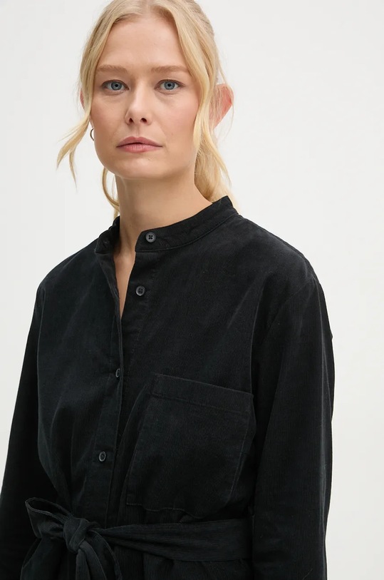 Menčestrové šaty Marc O'Polo DENIM čierna 5000005179.