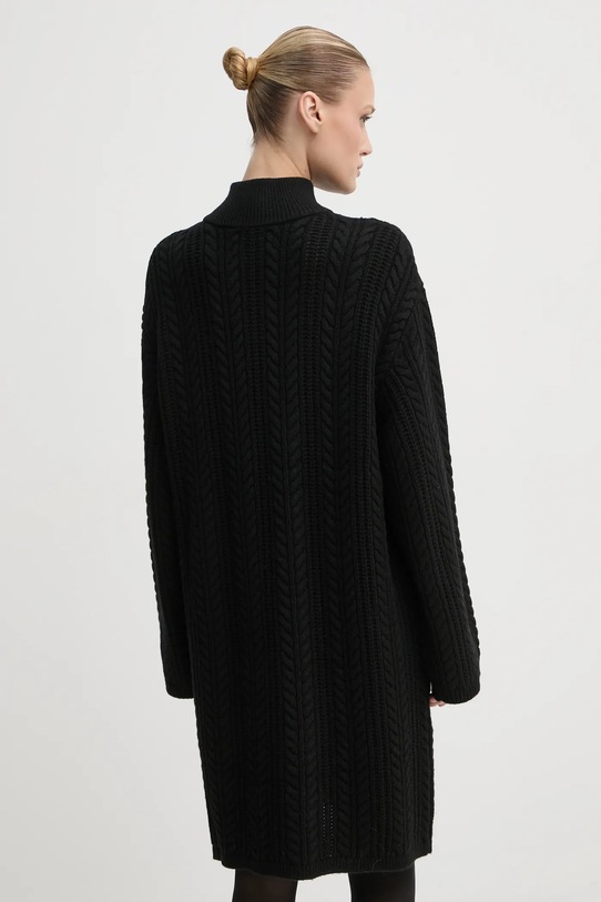 Odzież Marc O'Polo sukienka z domieszką wełny DENIM 5000005398 czarny