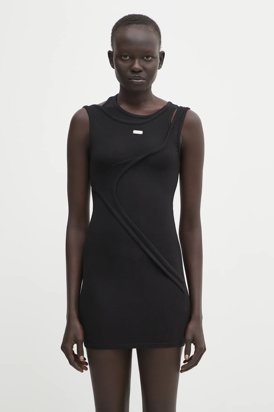 Šaty Heliot Emil s elastanom čierna HE.W.11.028