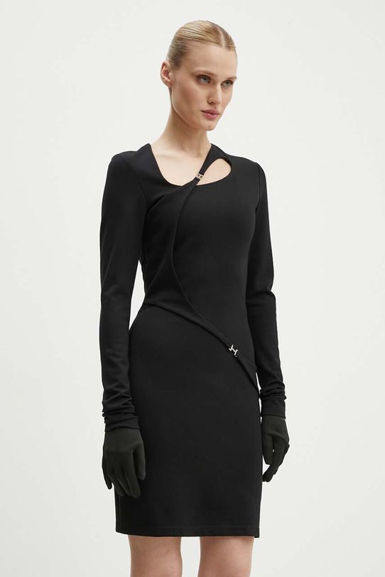 Heliot Emil rochie casual negru PREAW24.W.11.062.BLK01