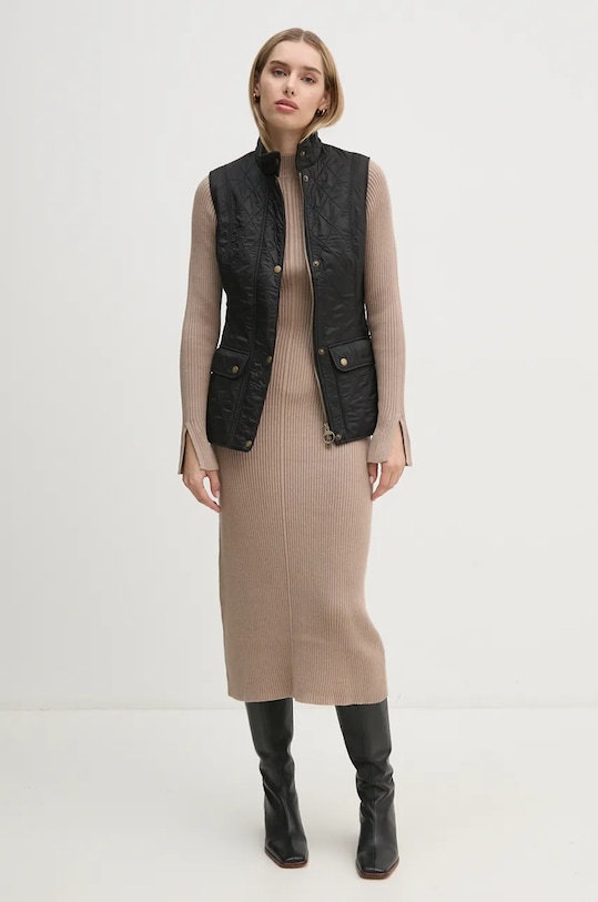 Šaty Barbour LDR0824 béžová AW24