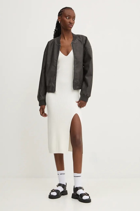 Hollister Co. rochie KI359.4285.100 bej AW24