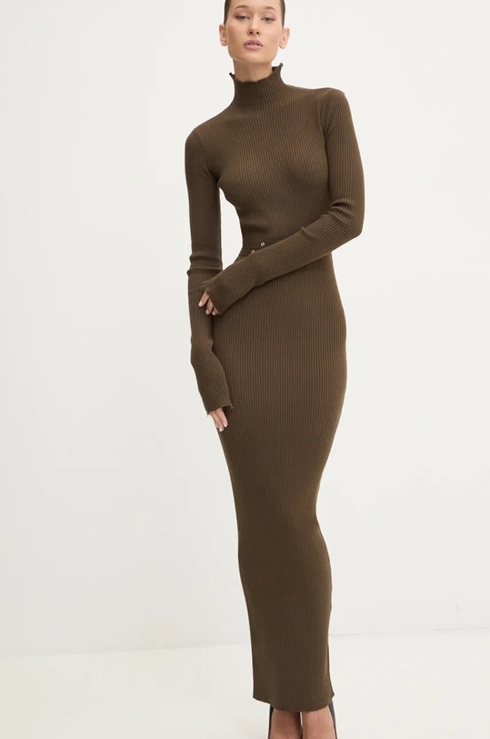 Abbigliamento Aniye By vestito con aggiunta di lana 181022 marrone