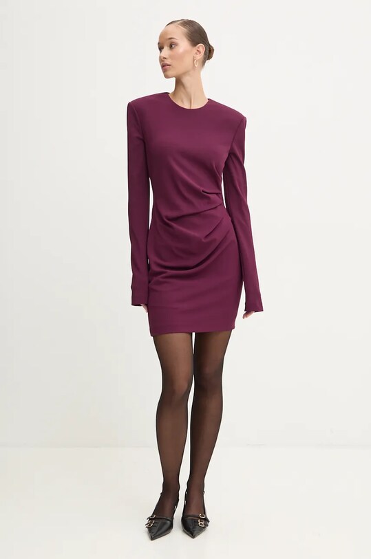 Платье Aniye By 181426 бордо AW24