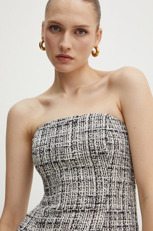 La Mania rochie alb BELLA
