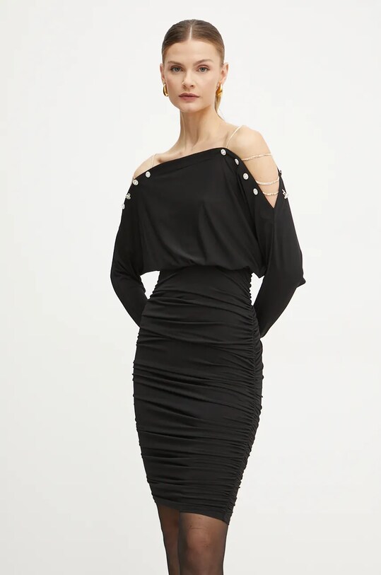 Сукня Marciano Guess ADRI midi чорний 4BGK80.6257A