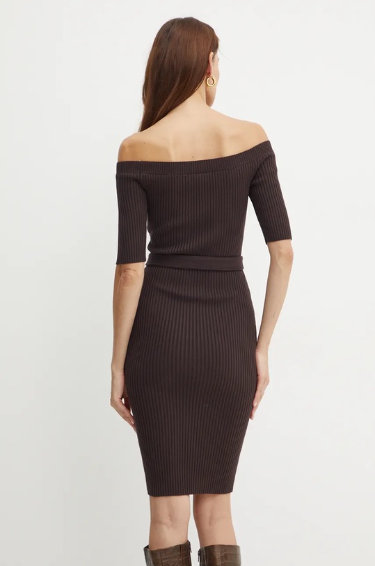 Odzież Marciano by Guess sukienka CHO 4BGK08.5618Z brązowy
