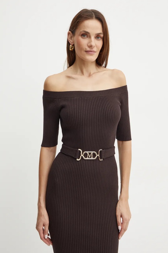 Marciano by Guess sukienka CHO brązowy 4BGK08.5618Z