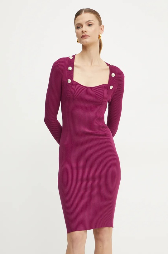 Marciano Guess vestito LUNA 4BGK01.5613Z granata AW24
