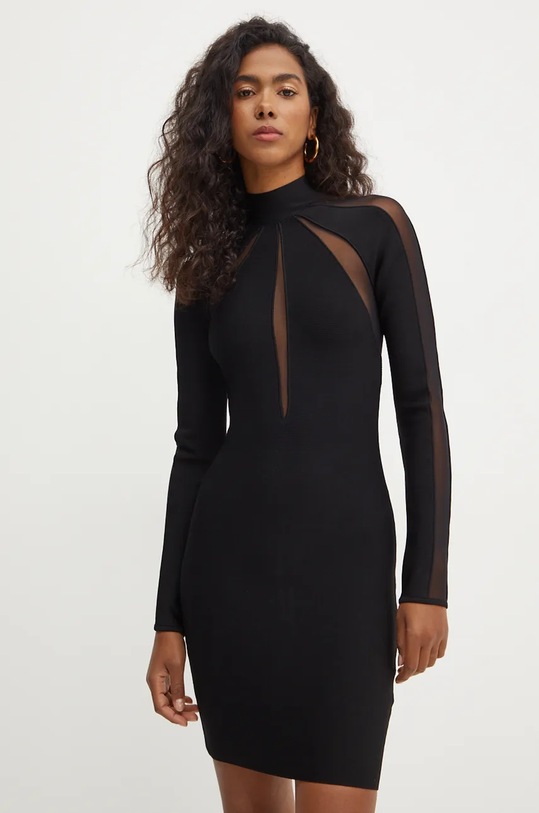 Marciano Guess rochie MOTION mini negru 4BGK44.5036Z