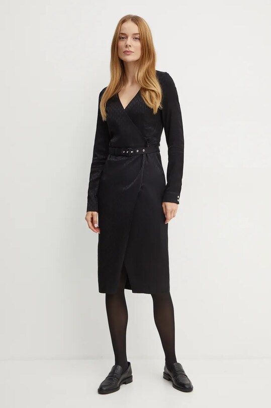 Marciano Guess sukienka AMALIA 4BGK16.7169A czarny AW24