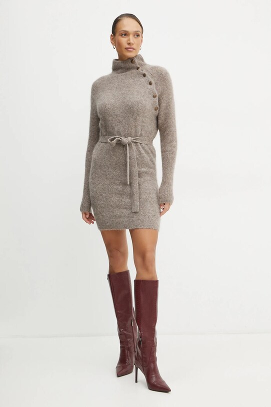 Vunena haljina Marciano by Guess THAIANE 4BGK88.5794Z bež AW24