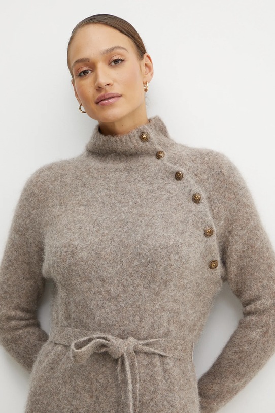 Vunena haljina Marciano by Guess THAIANE bež 4BGK88.5794Z