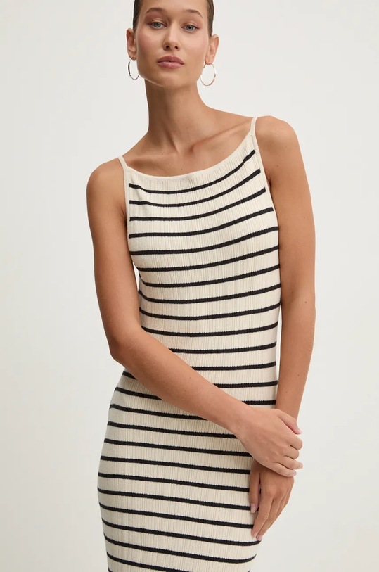 Abercrombie & Fitch sukienka beżowy KI159.4740.916