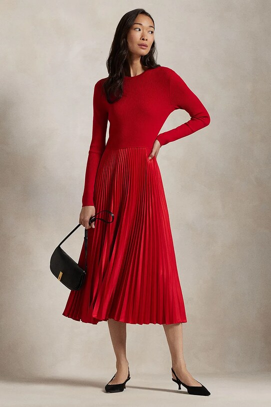 Polo Ralph Lauren dress 211948693 red