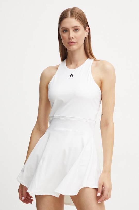 Sportovní šaty adidas Performance mini béžová IW8811